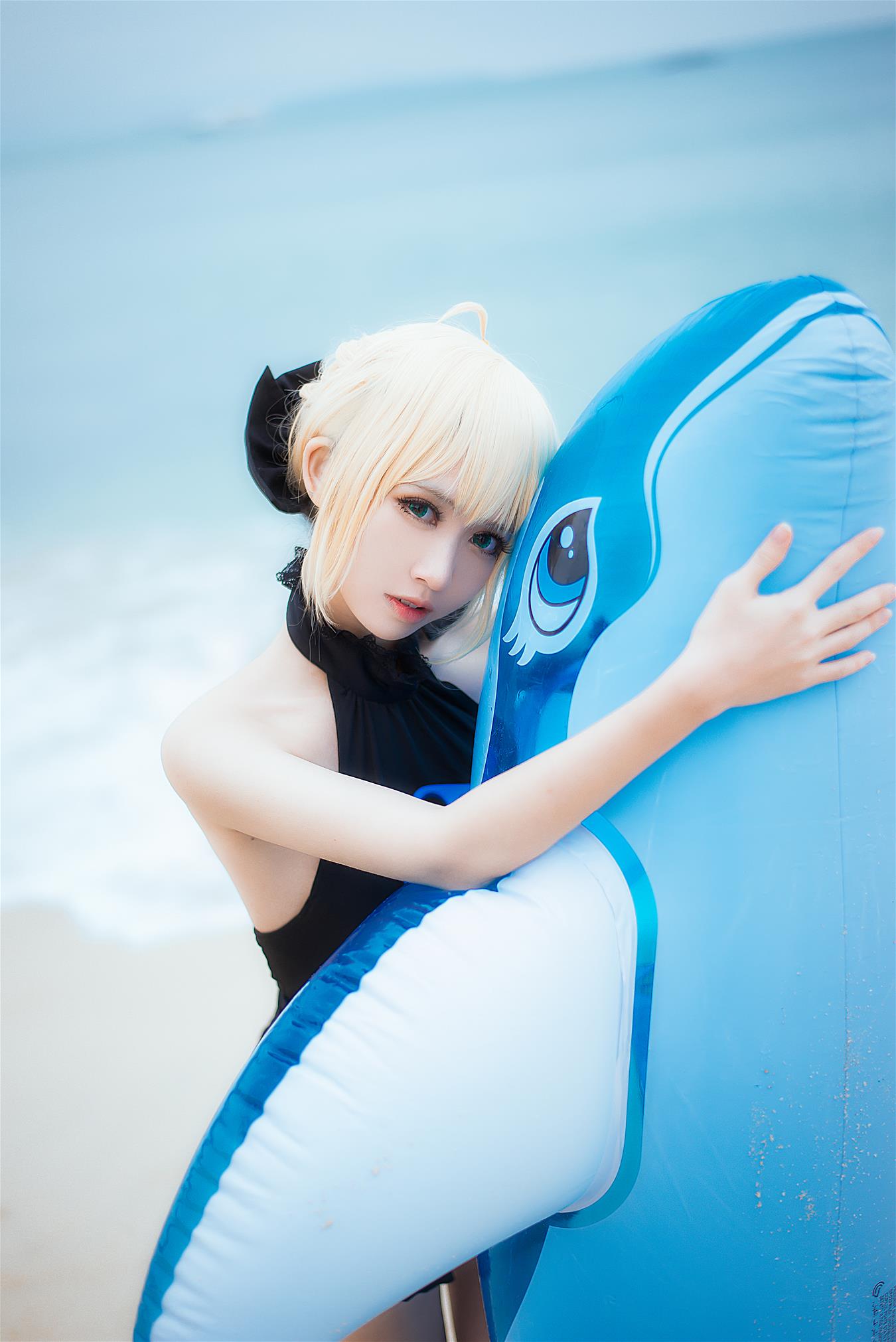 鳗鱼霏儿 King of Knight 海边 [11P-123MB]