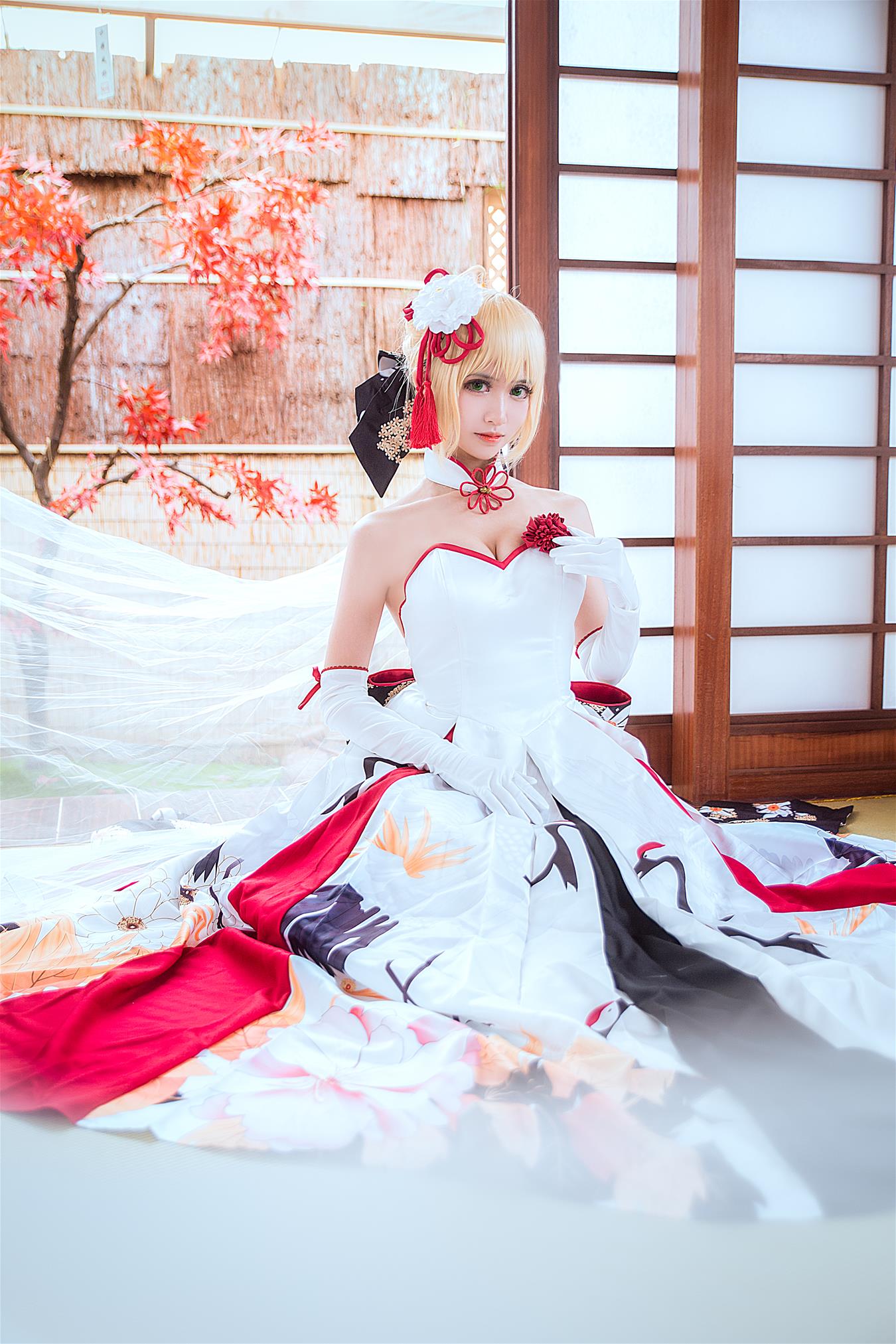 鳗鱼霏儿 King of Knight 和风礼服 [18P-212MB]