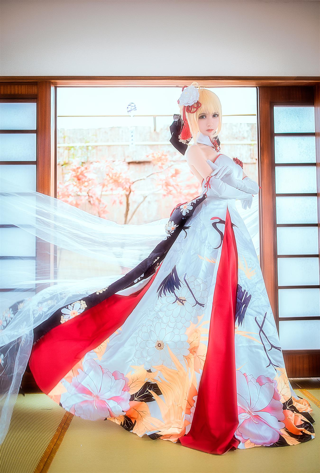 鳗鱼霏儿 King of Knight 和风礼服 [18P-212MB]