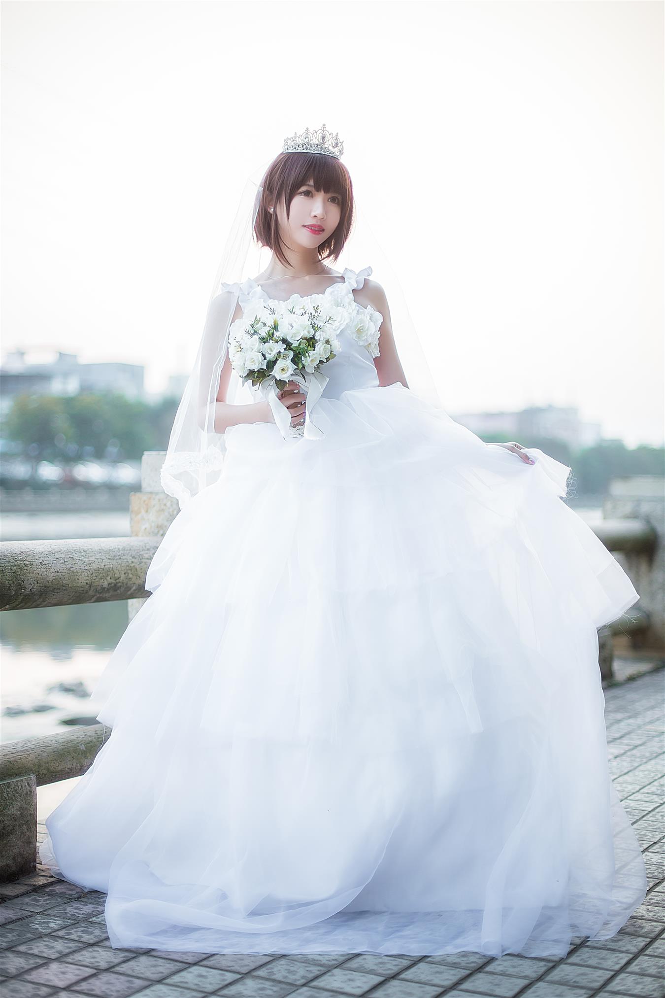 鳗鱼霏儿 圣人惠 婚纱 [10P-122MB]