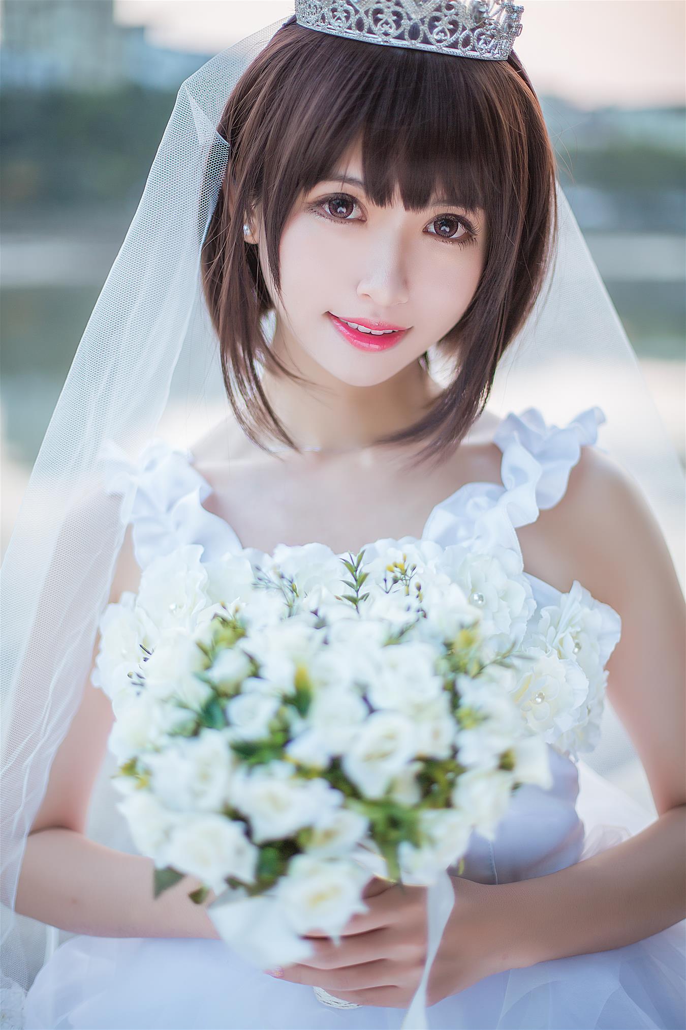 鳗鱼霏儿 圣人惠 婚纱 [10P-122MB]