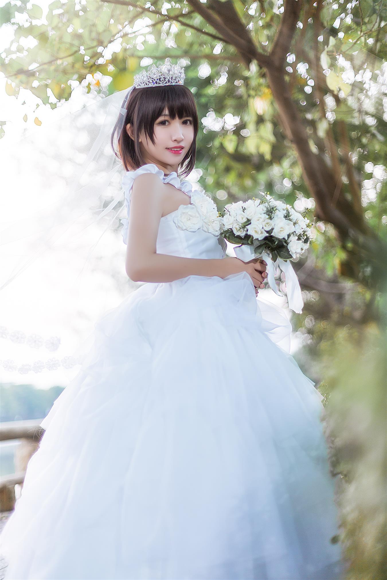 鳗鱼霏儿 圣人惠 婚纱 [10P-122MB]