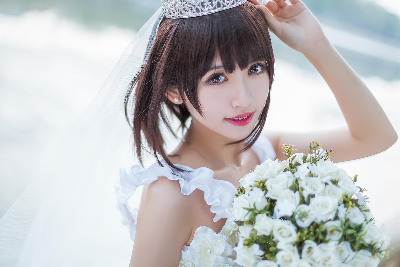 鳗鱼霏儿 圣人惠 婚纱 [10P-122MB]