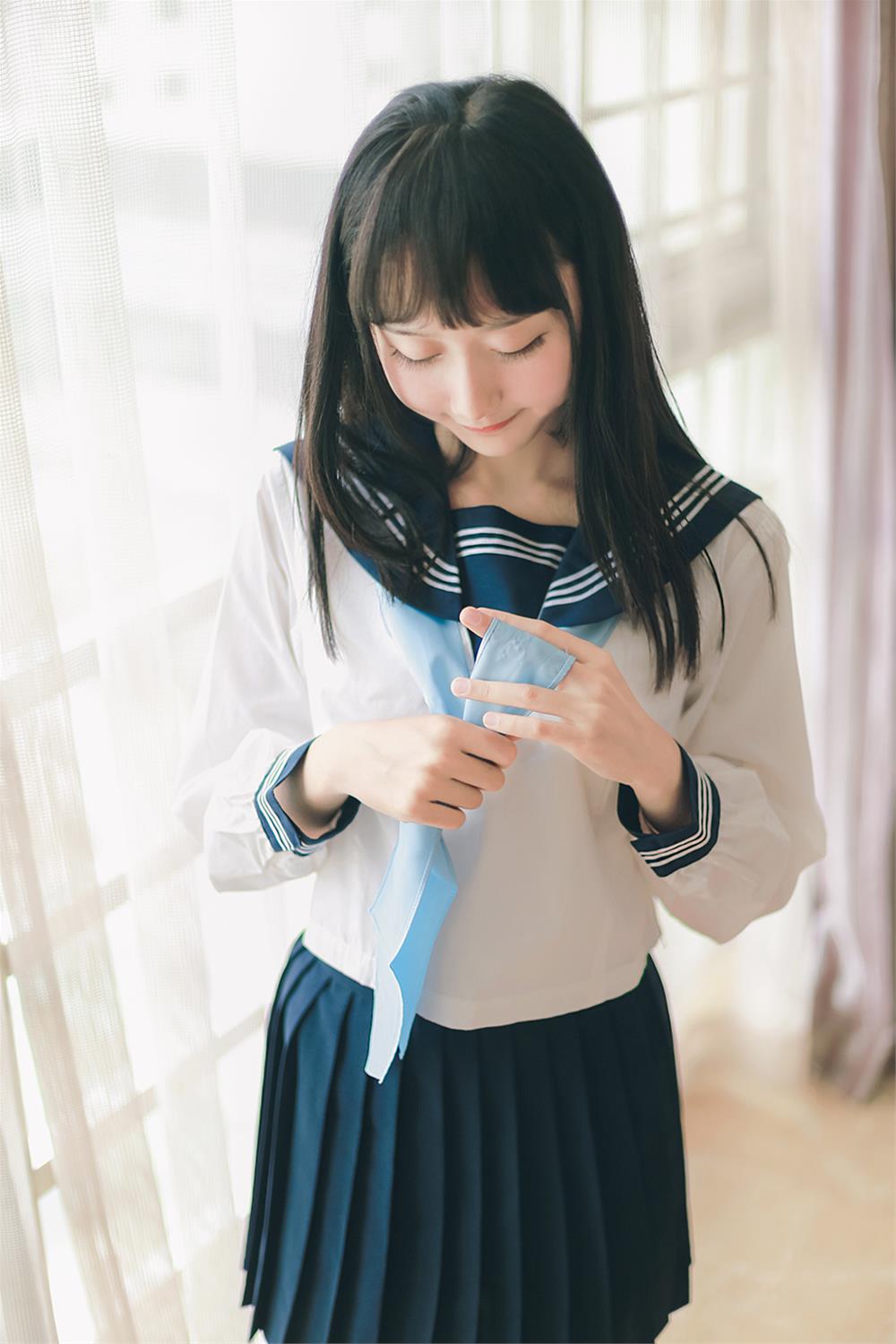 木绵绵OwO 水手服cos大图 [27P-17MB]