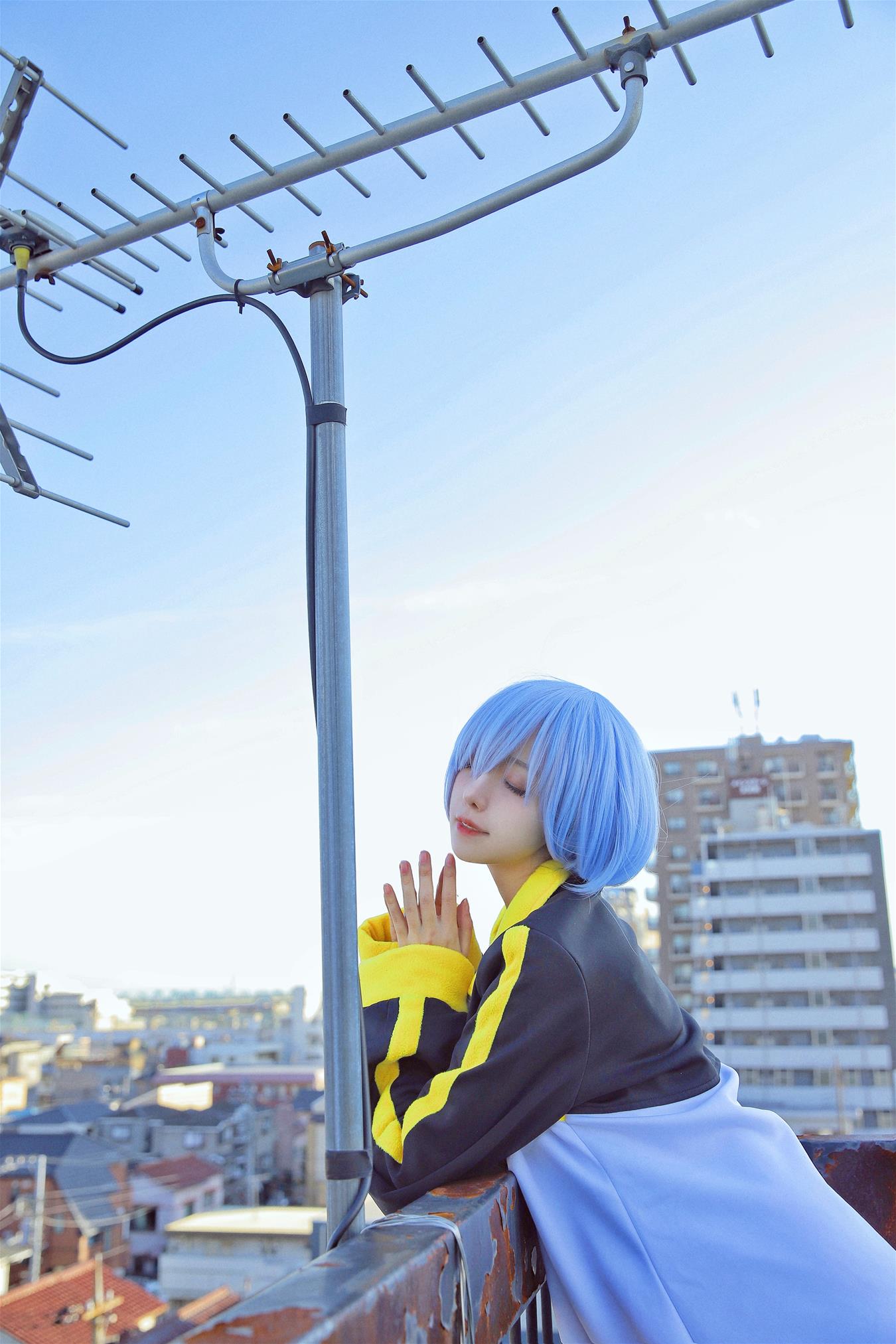 Shika小鹿鹿 蕾姆天台 [12P-35MB]