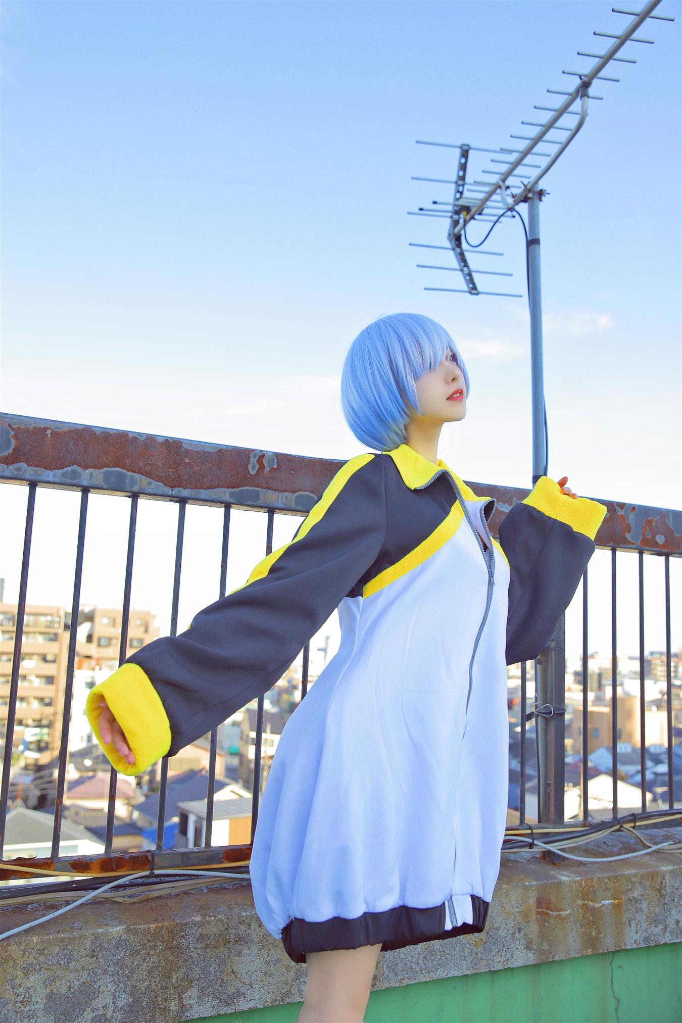 Shika小鹿鹿 蕾姆天台 [12P-35MB]