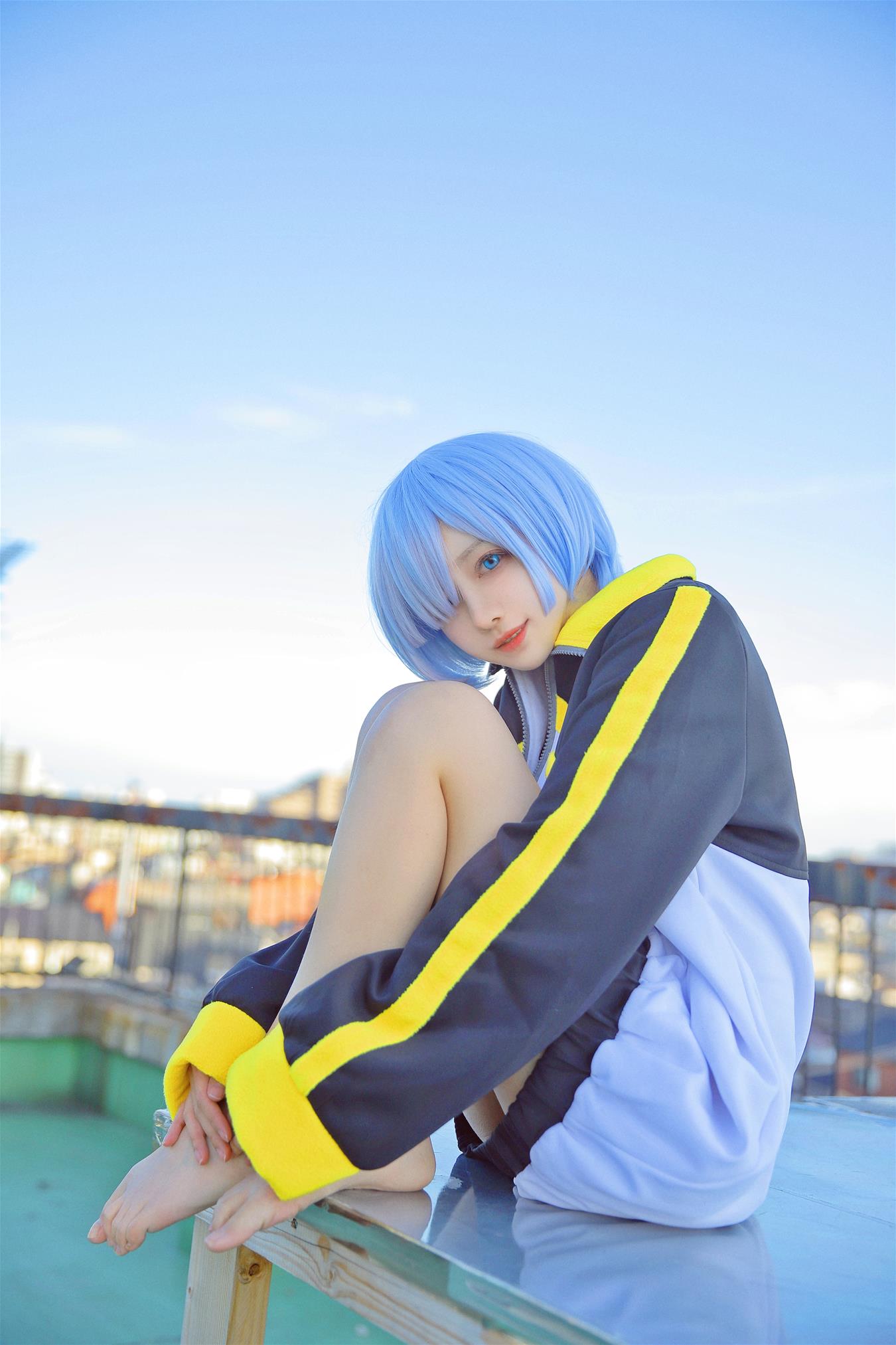 Shika小鹿鹿 蕾姆天台 [12P-35MB]