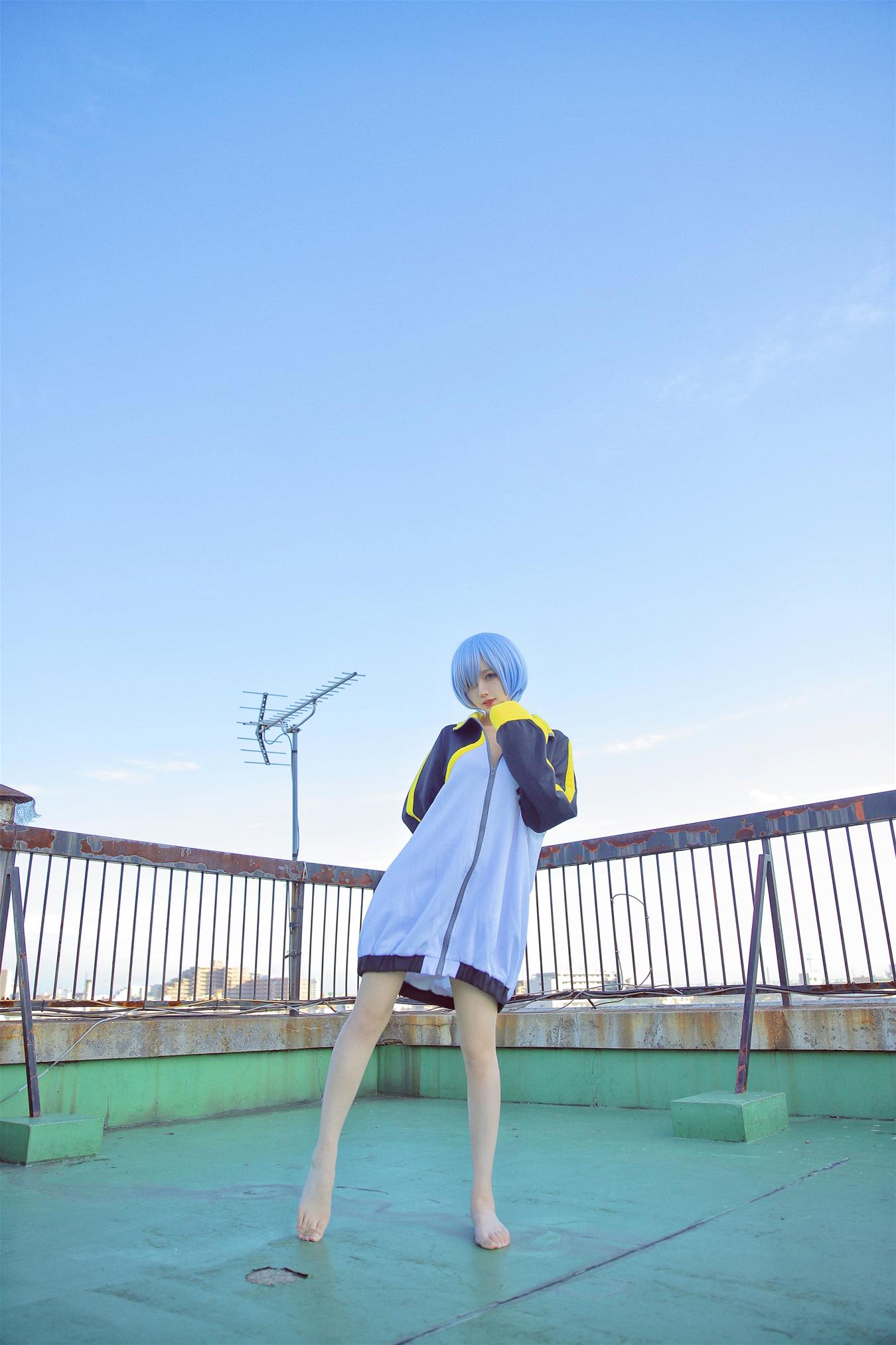 Shika小鹿鹿 蕾姆天台 [12P-35MB]