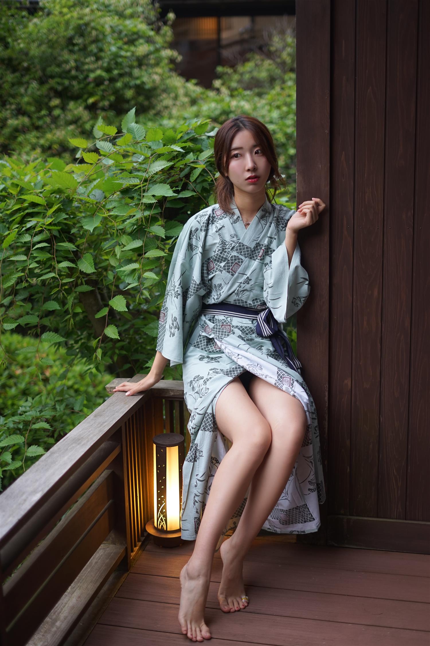 黑川 温泉浴衣 [26P-203MB]