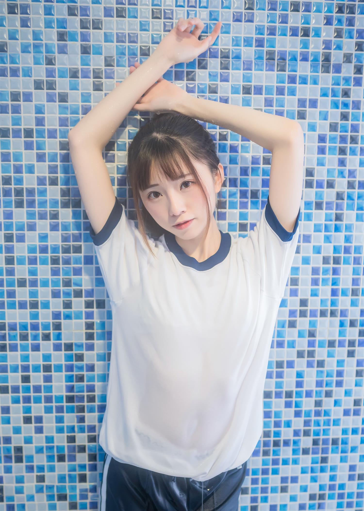 绮太郎_Kitaro 湿身体操服 [45P-460MB]