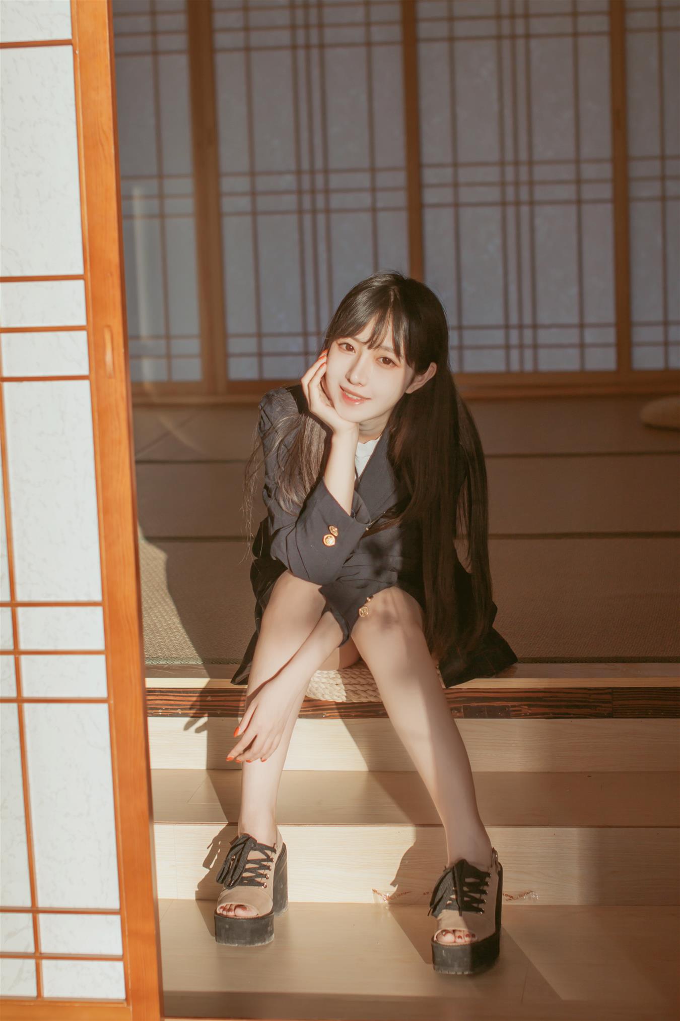 Shika小鹿鹿 JK和风 [11P-92MB]