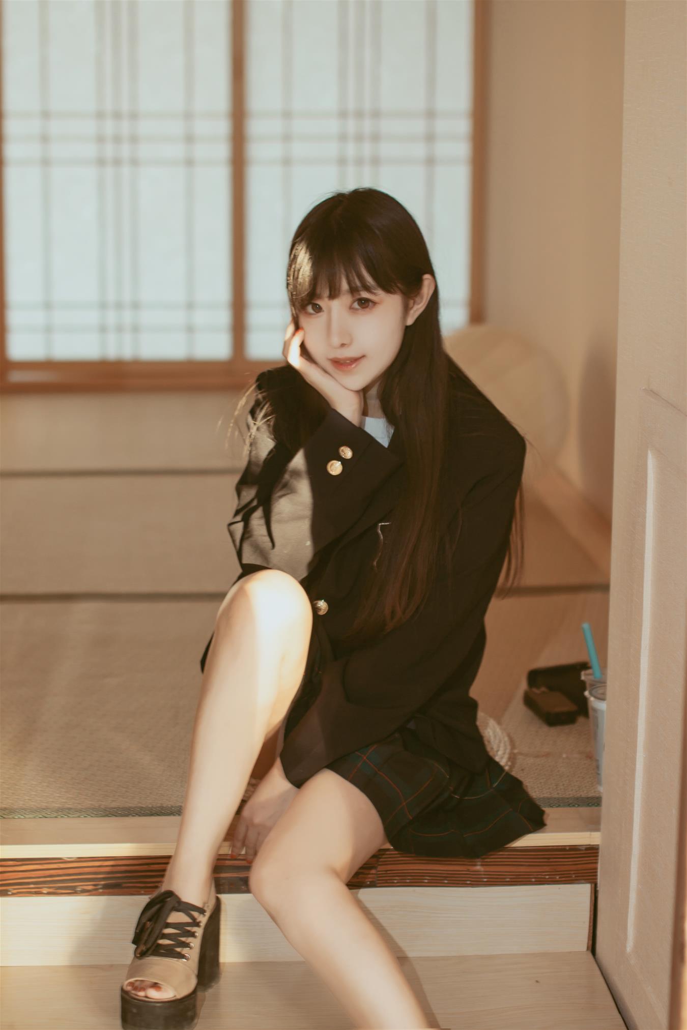 Shika小鹿鹿 JK和风 [11P-92MB]