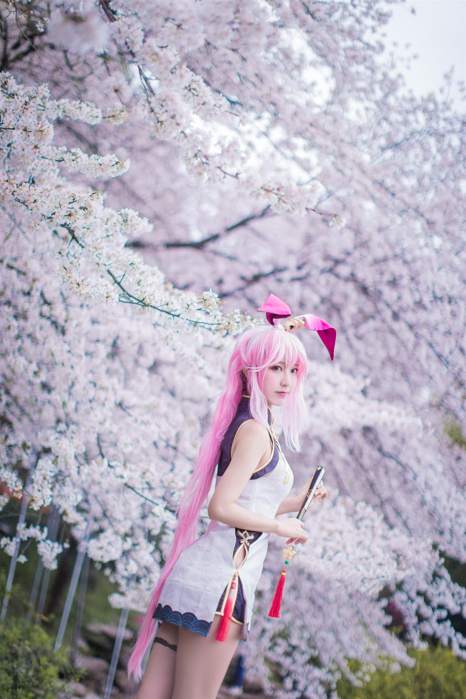 黑川 八重樱旗袍 [38P-361MB]