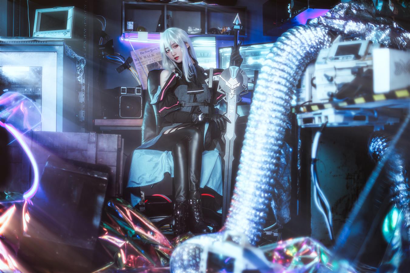 木绵绵OwO 斯卡蒂COS [16P-468MB]