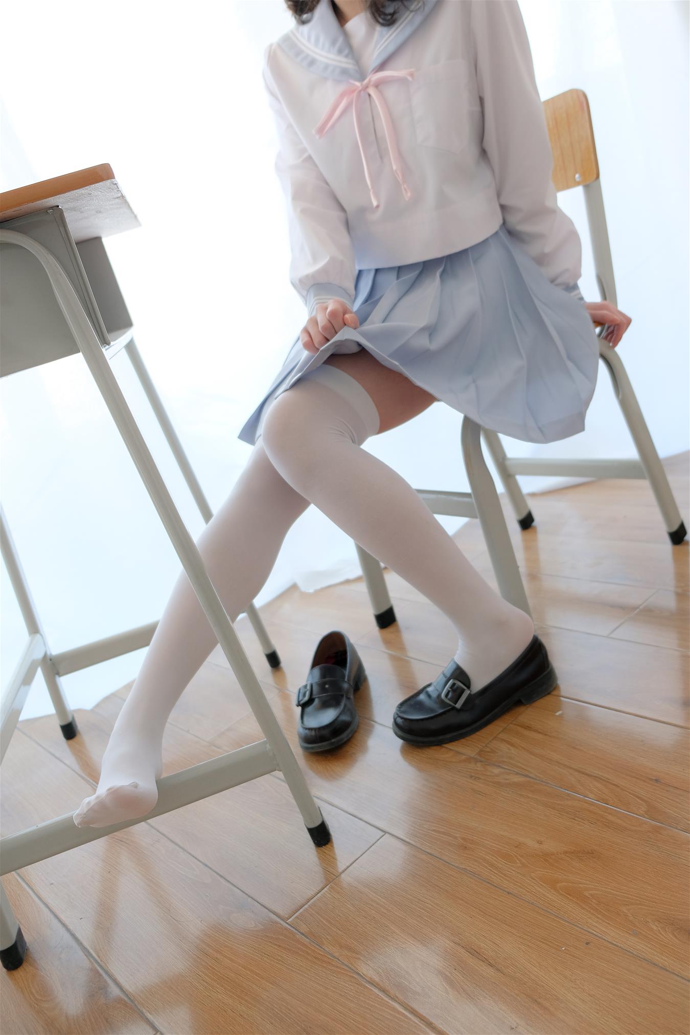 喵写真 VOL.023 丝袜百褶裙4 [65P-627MB]