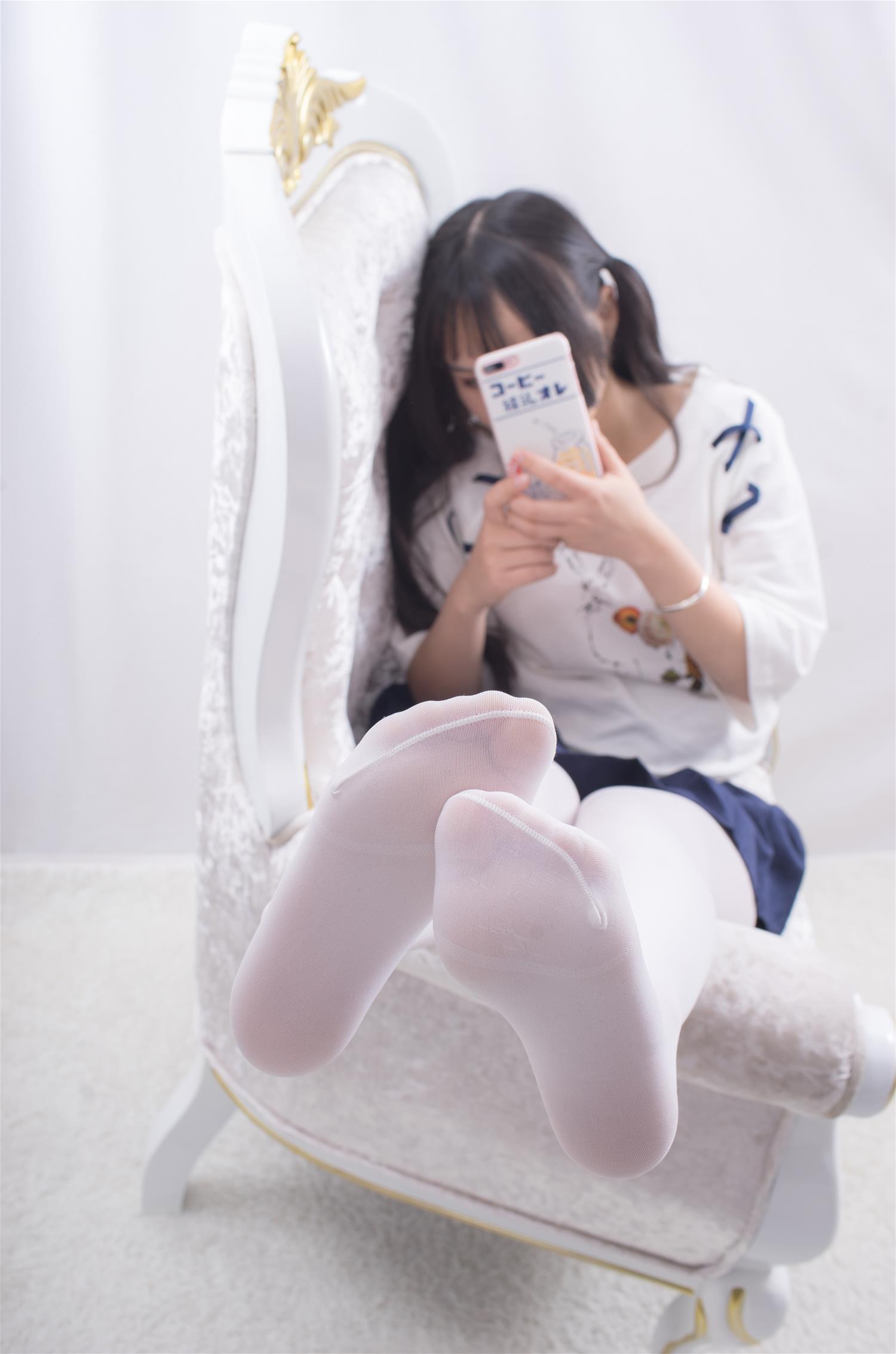 轻兰映画 VOL.009 白丝拍摄现场 [62P-553MB]