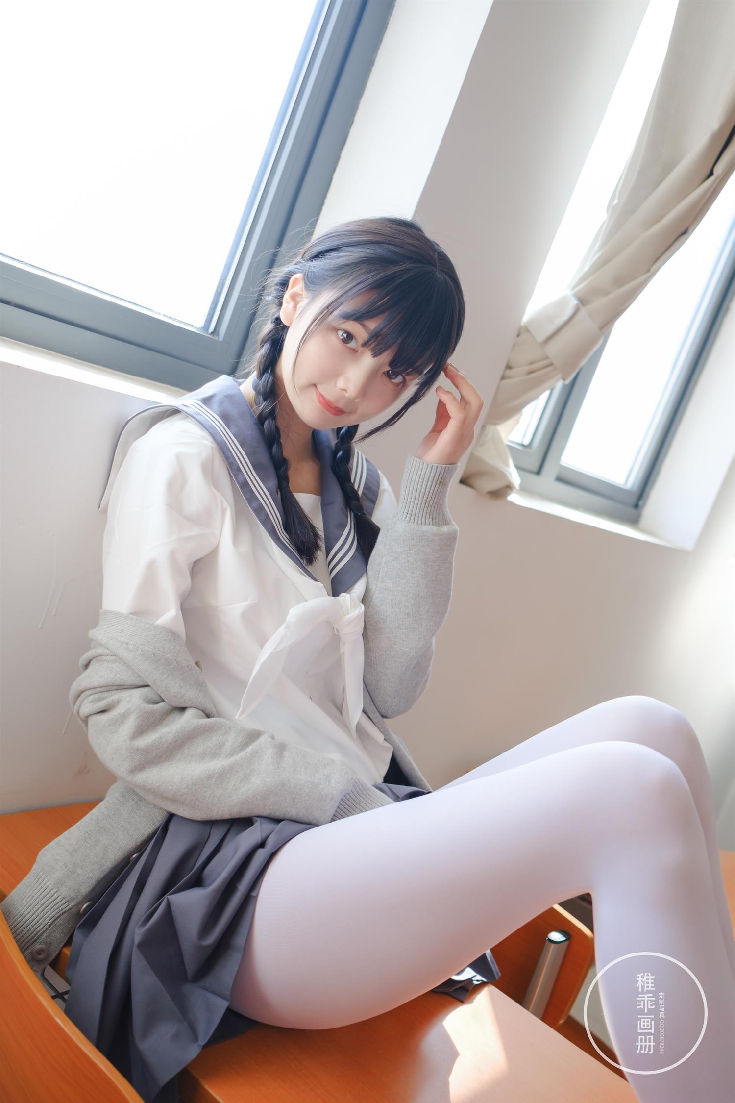 稚乖画册 晴空-003 赤西夜夜 80D白丝 [71P1V-0.99GB]