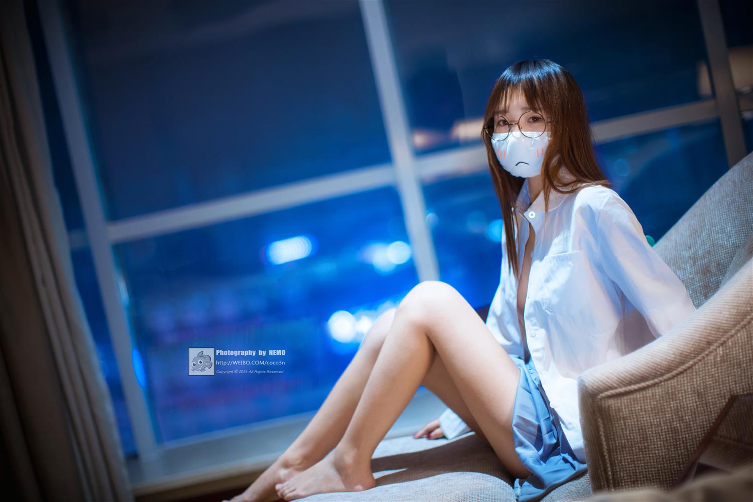 御子Yumiko 口罩 [17P-118MB]