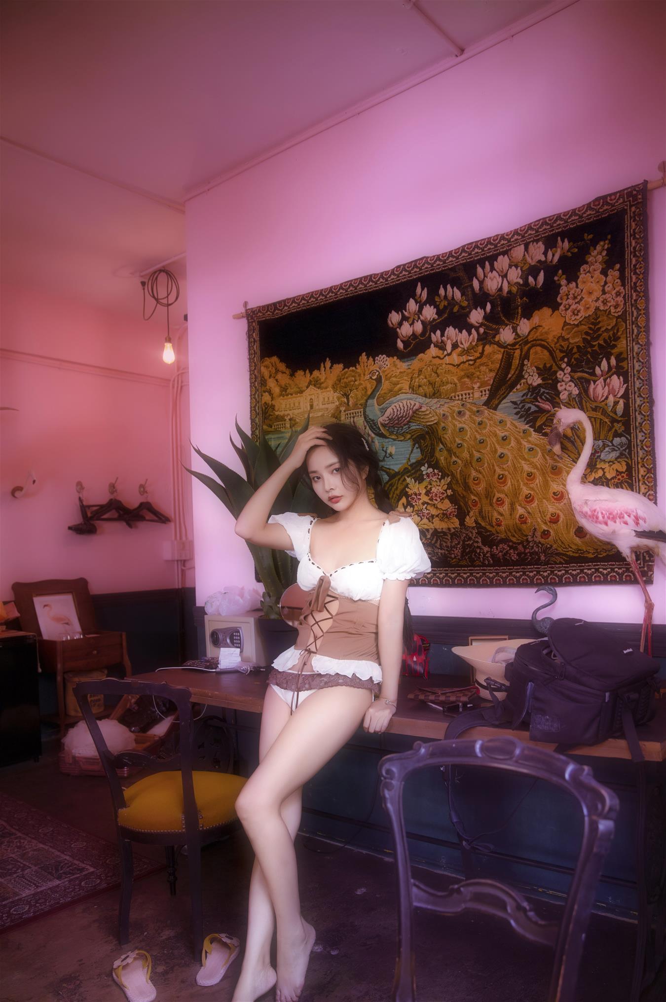 苏嫣嫣阿姨 泰国旅游纱巾 [12P-34MB]