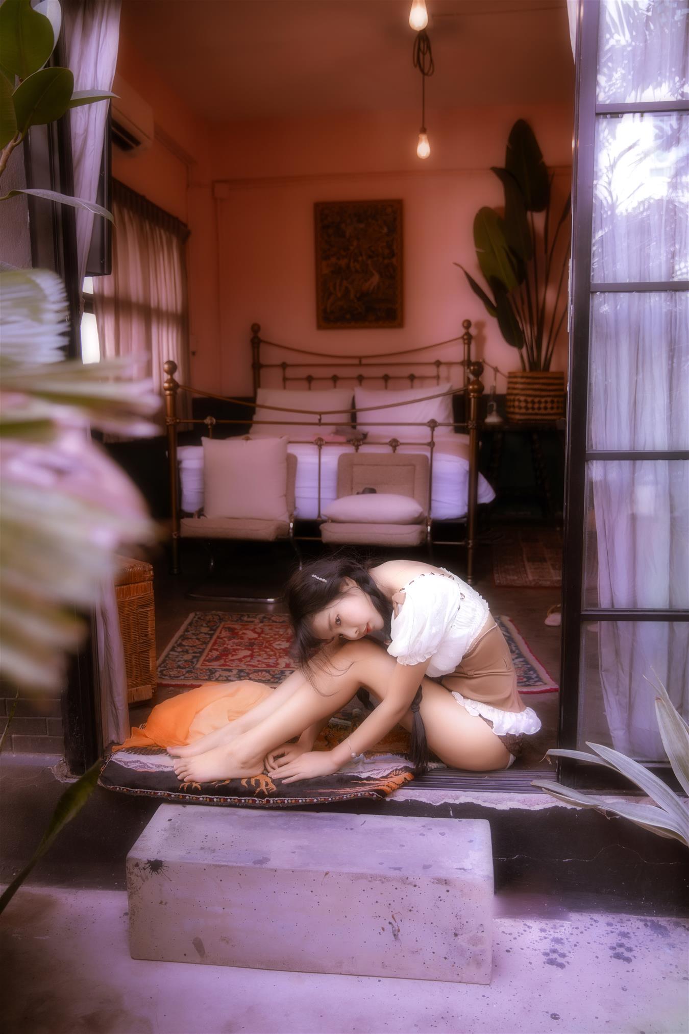 苏嫣嫣阿姨 泰国旅游纱巾 [12P-34MB]