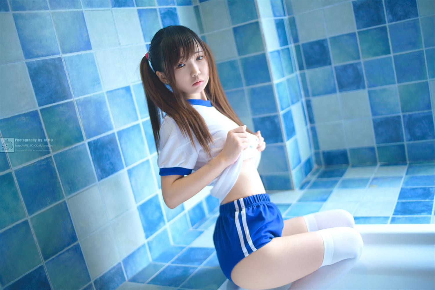 御子Yumiko 体操服 [38P-357MB]