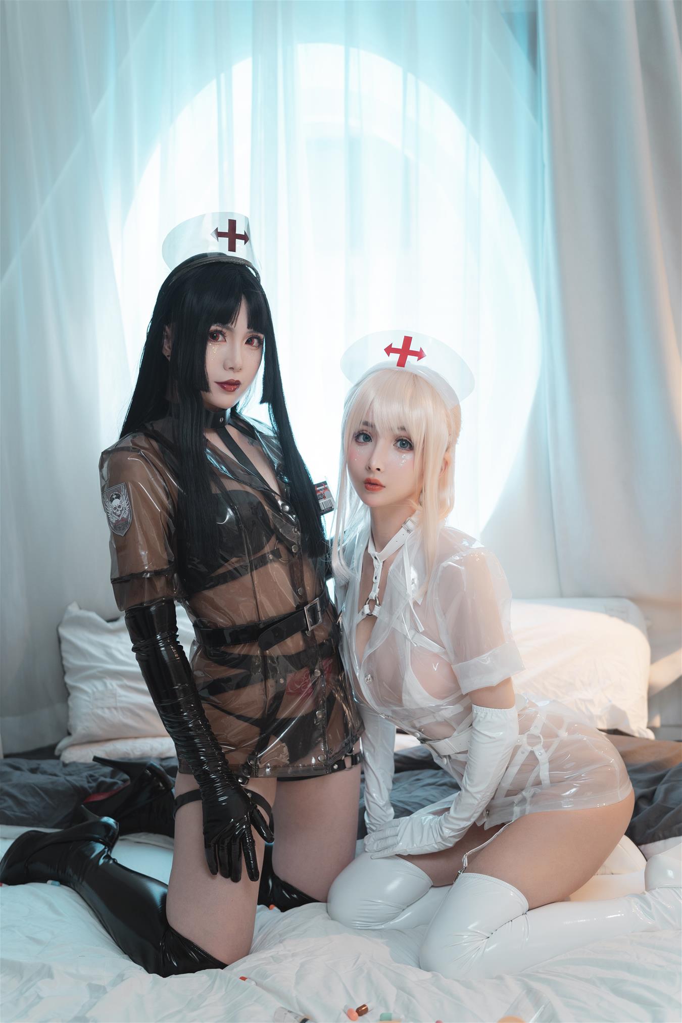 羊大真人 &rioko凉凉子 透明双人护士 [69P-687MB]