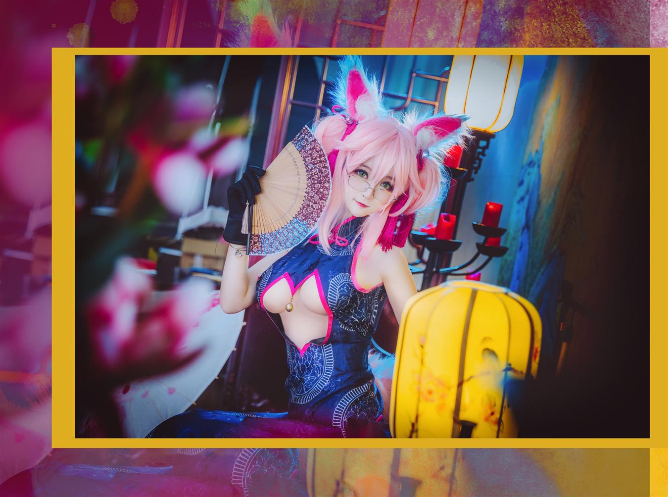 yui金鱼 旗袍 玉藻前 [13P-168MB]