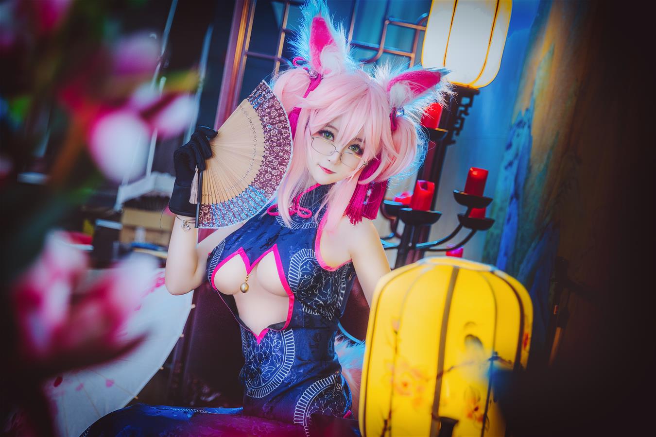 yui金鱼 旗袍 玉藻前 [13P-168MB]