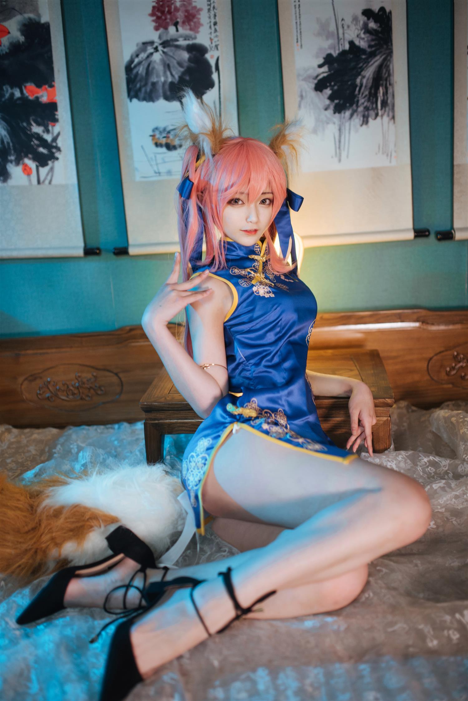 铁板烧鬼舞w 玉藻前旗袍归档 [12P-127MB]