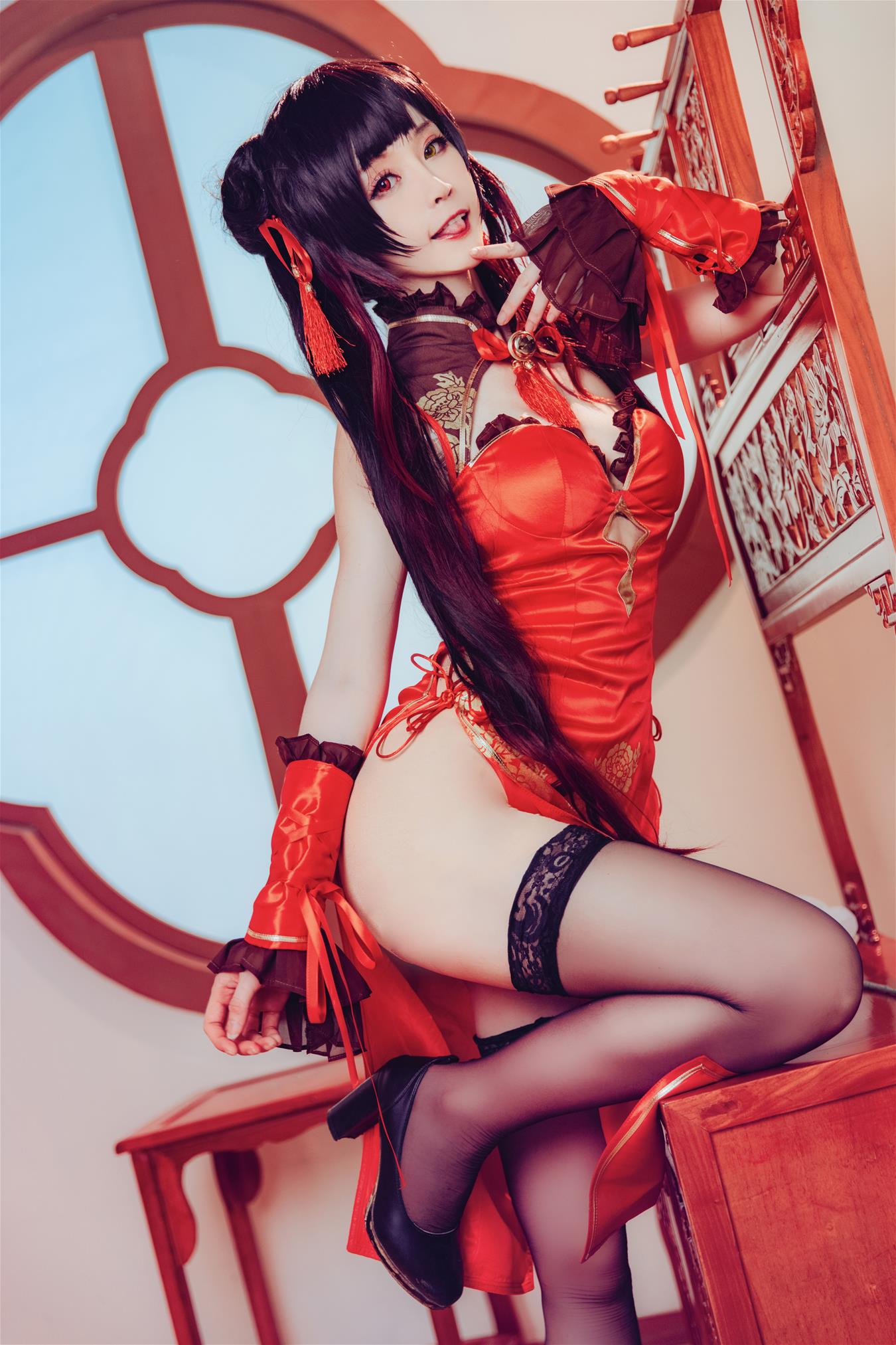 yui金鱼 时崎狂三 旗袍 [8P-106MB]