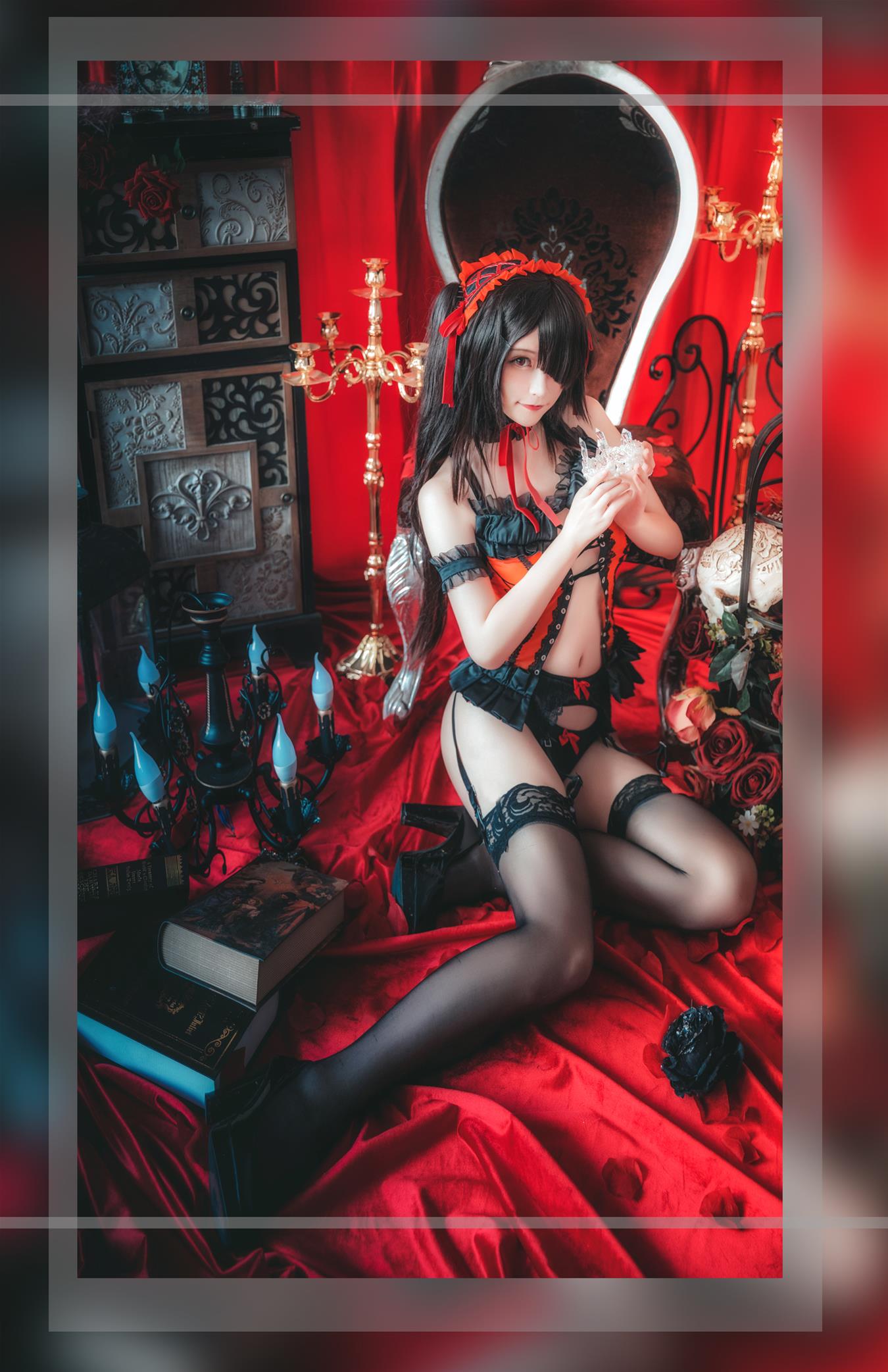 yui金鱼 时崎狂三 手办内衣 [16P-189MB]