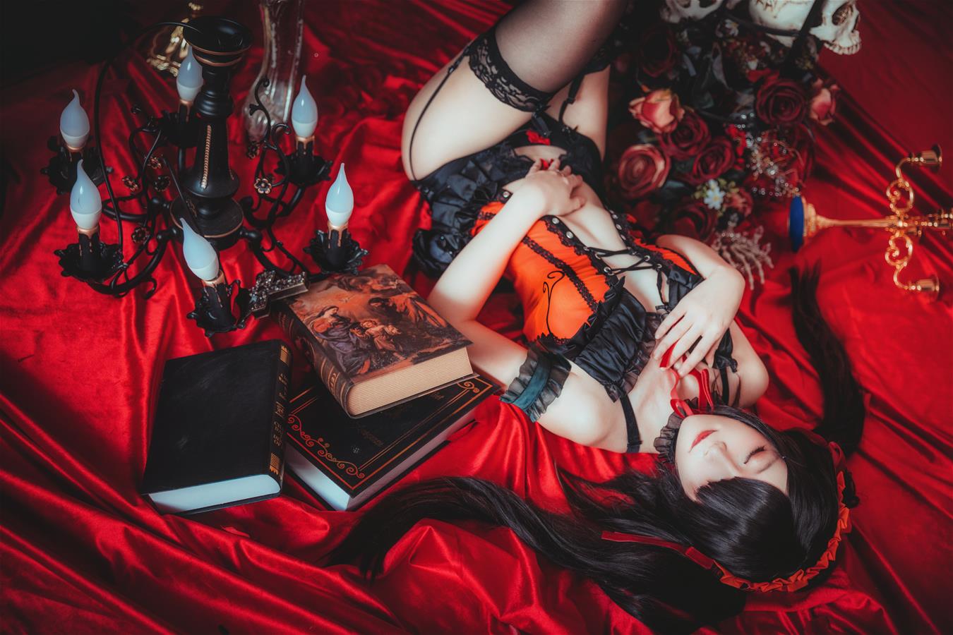 yui金鱼 时崎狂三 手办内衣 [16P-189MB]