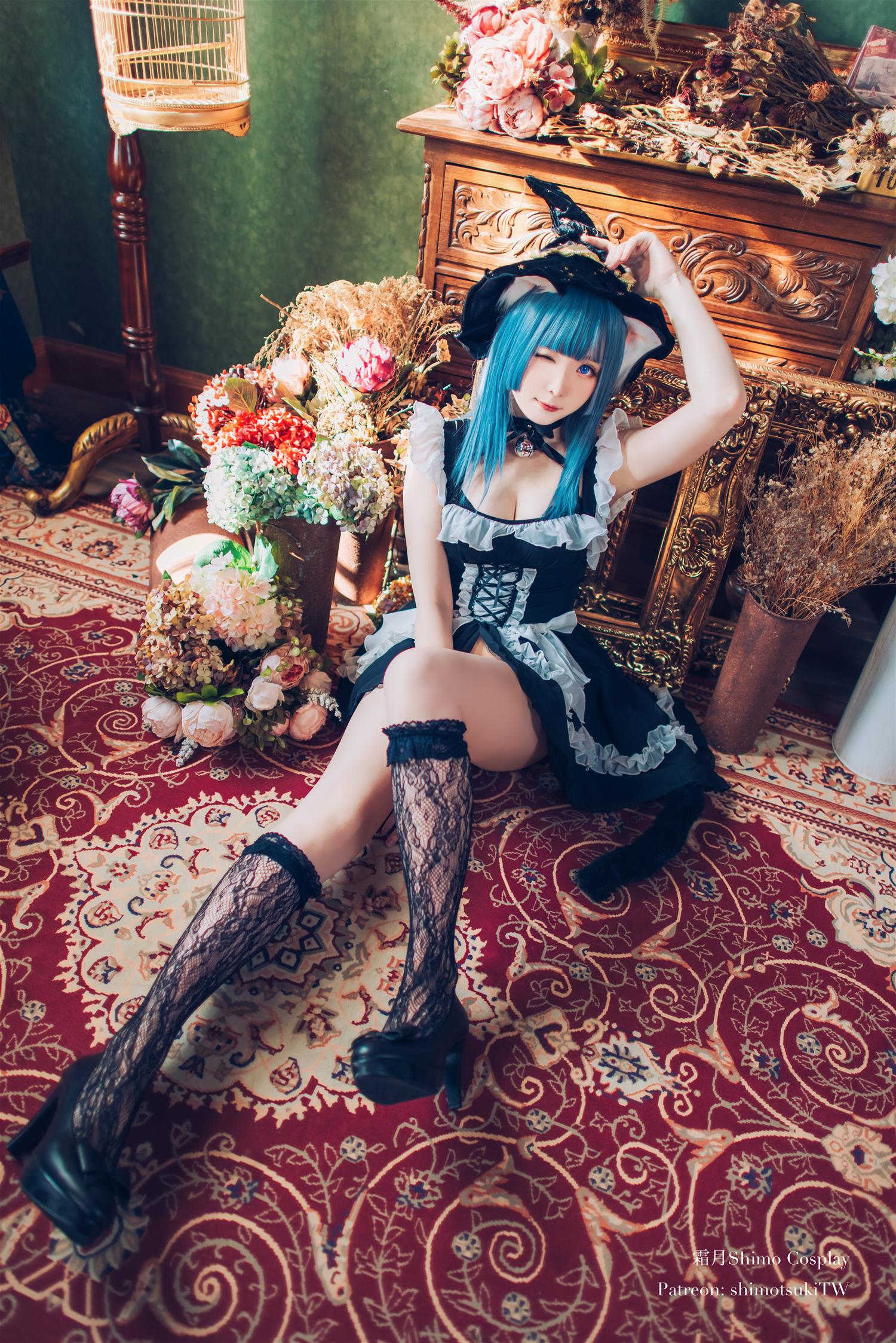 霜月shimo 猫咪魔女 [18P-307MB]