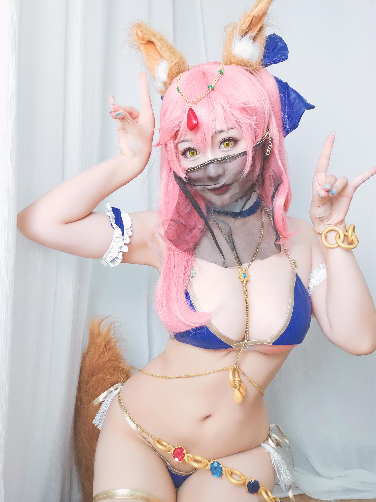 三刀刀miido 玉藻前舞娘自拍 [14P-54MB]