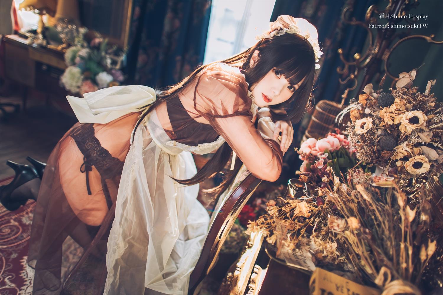 霜月shimo 透明女仆 [15P-347MB]