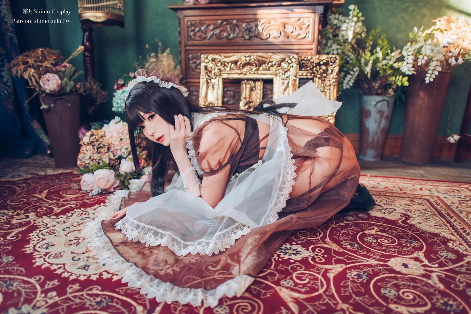 霜月shimo 透明女仆 [15P-347MB]