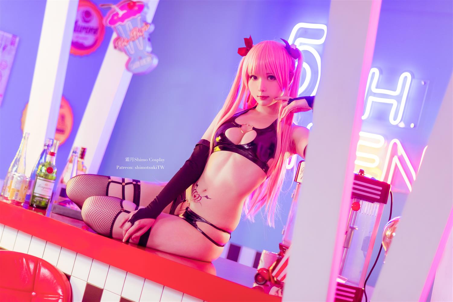 霜月shimo 粉色小恶魔 [14P-289MB]