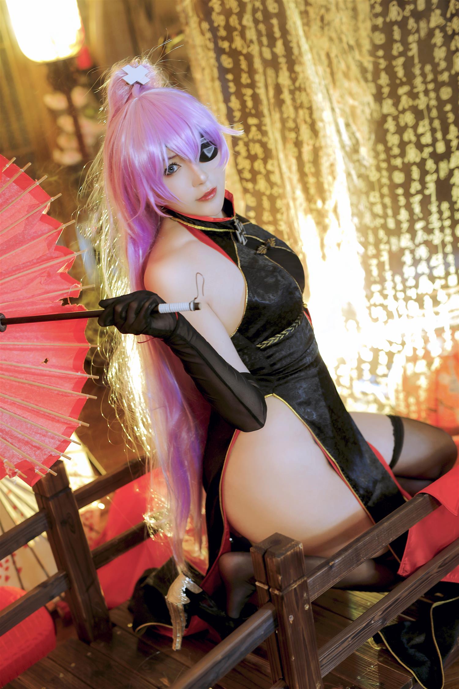 小容仔咕咕咕w 沙恩霍斯特旗袍 [11P-170MB]