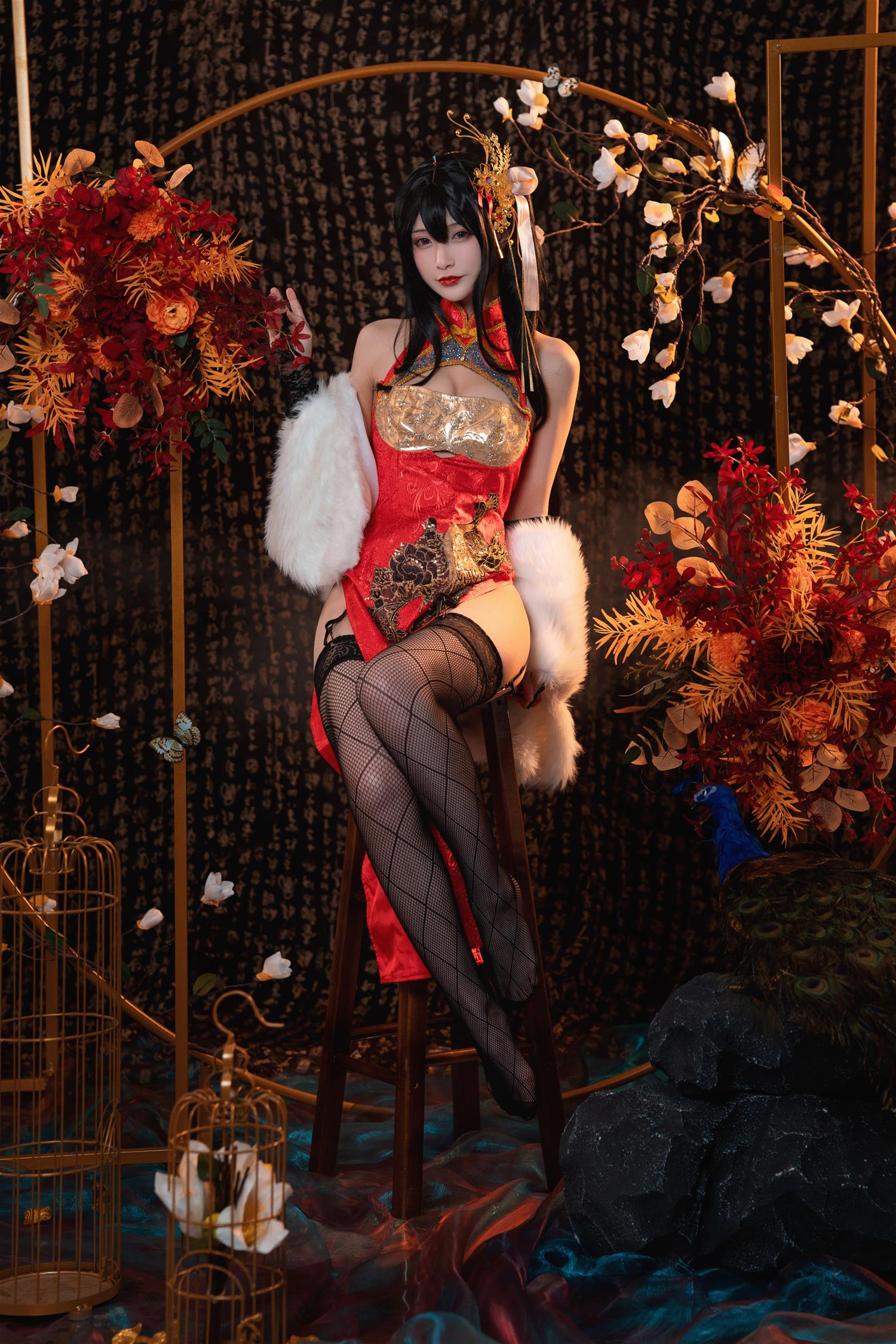 铁板烧鬼舞w 大凤旗袍 [30P-480MB]