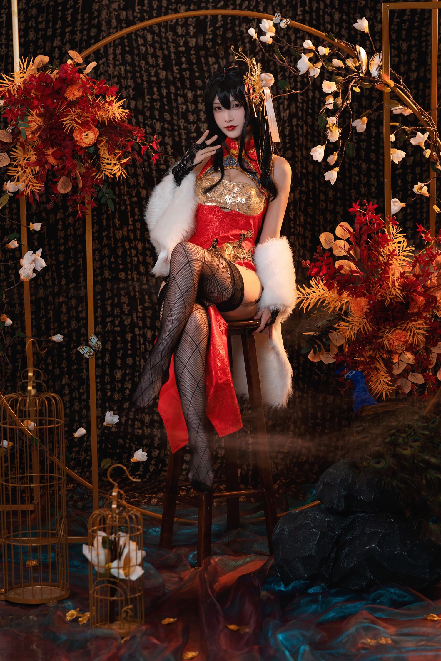 铁板烧鬼舞w 大凤旗袍 [30P-480MB]