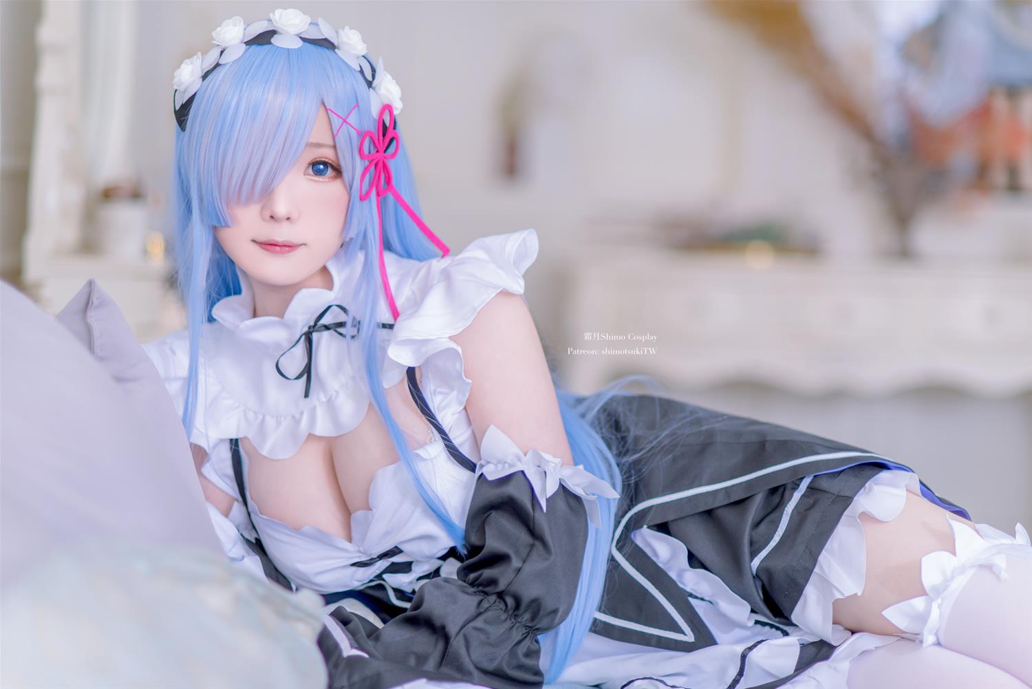 霜月shimo 雷姆女仆装 [12P-13MB]