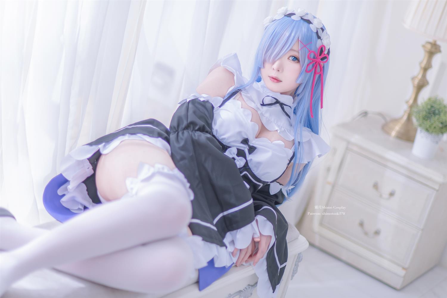 霜月shimo 雷姆女仆装 [12P-13MB]