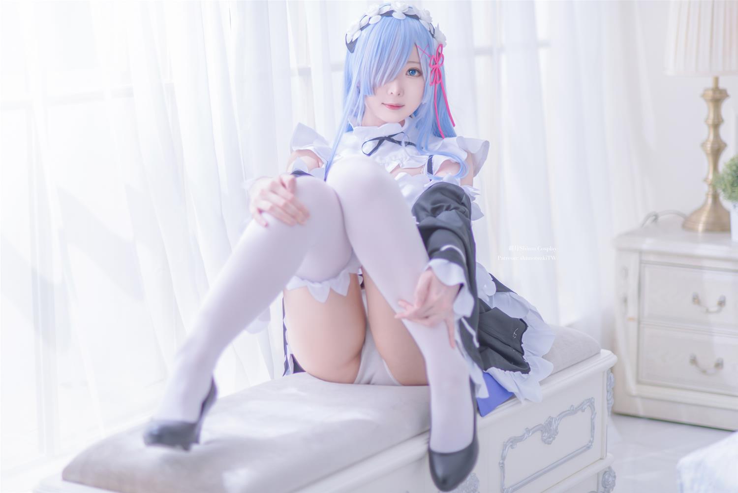 霜月shimo 雷姆女仆装 [12P-13MB]