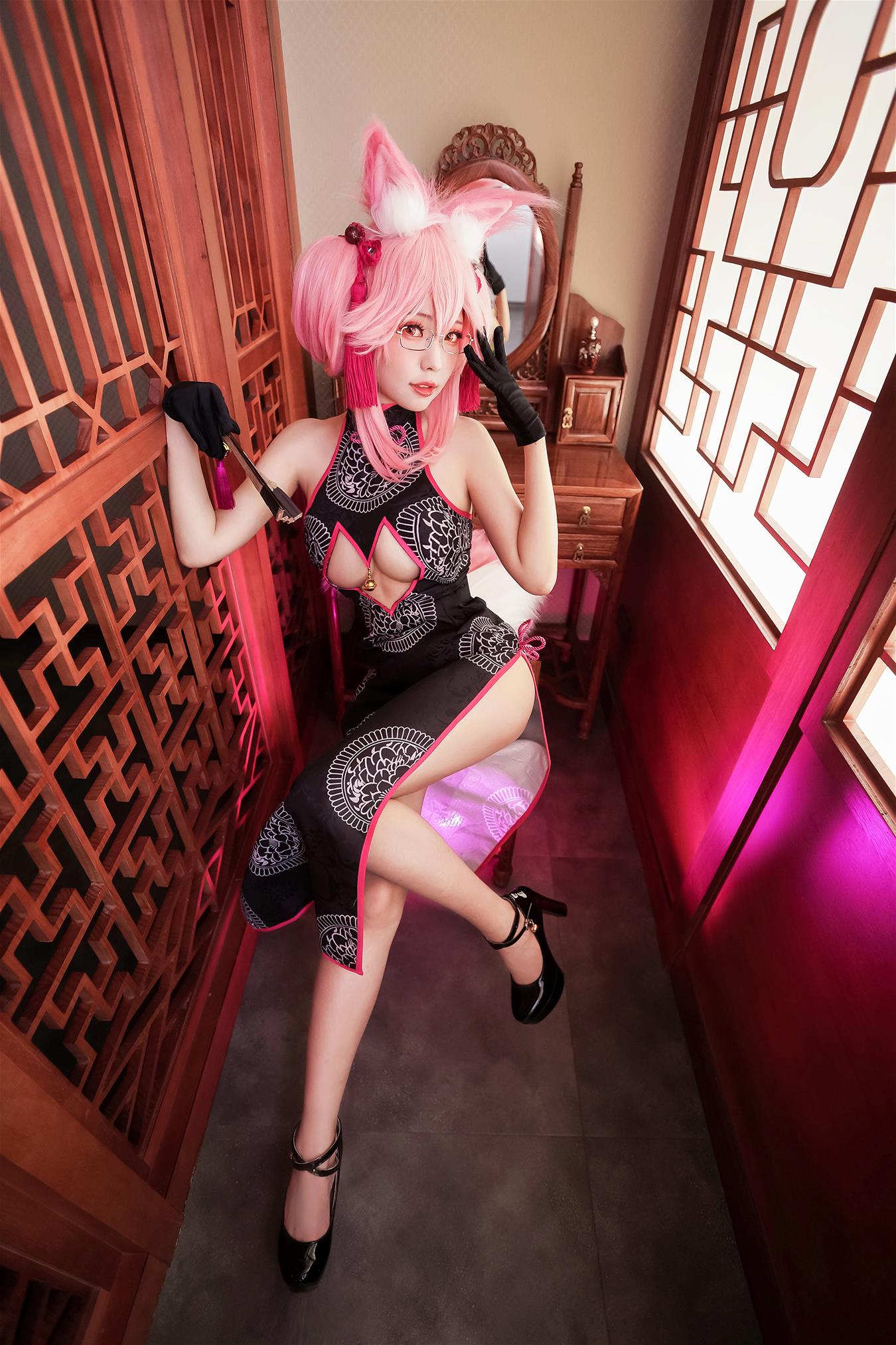 ElyEE子 玉藻前旗袍 [33P-208MB]