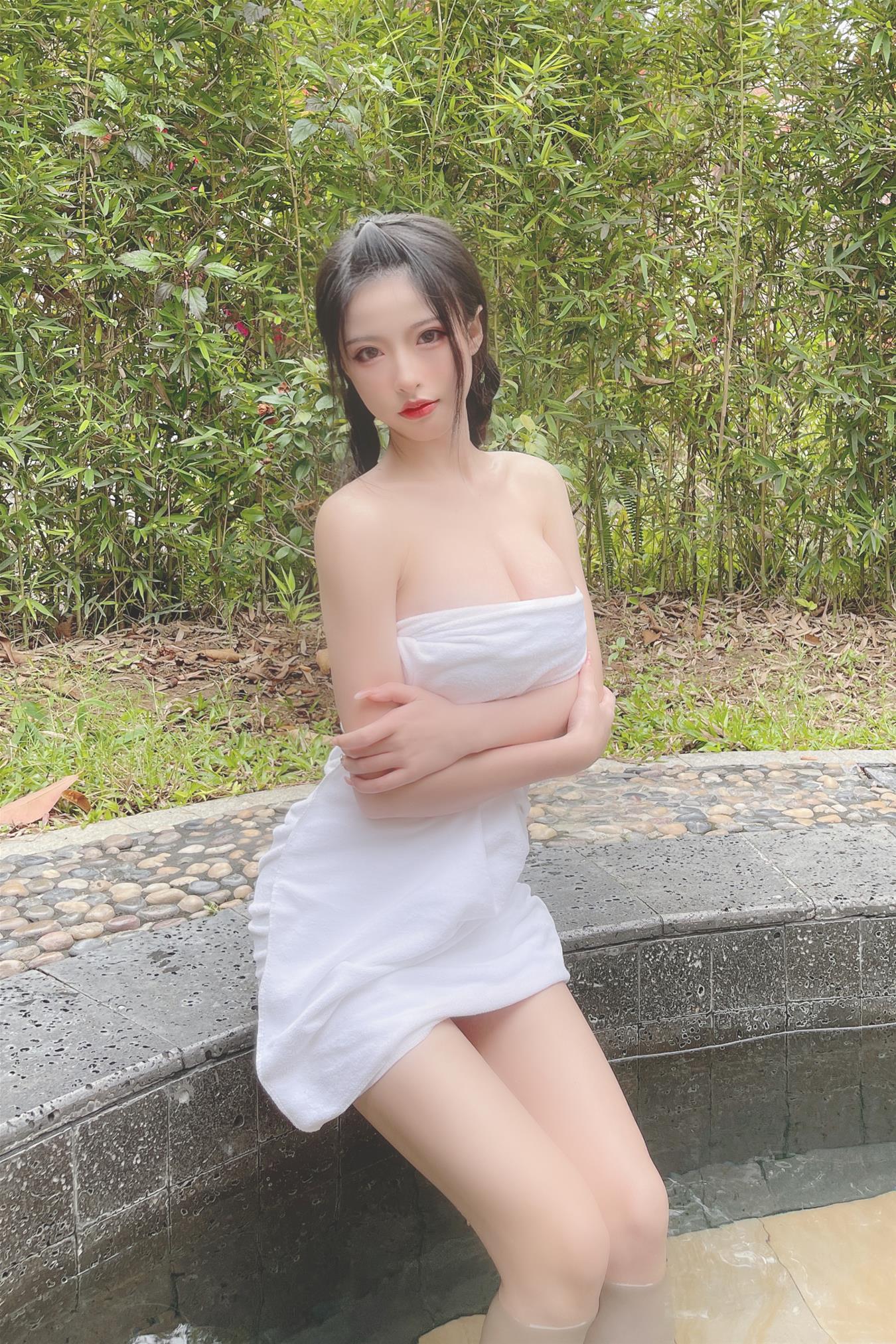 清水由乃 温泉浴巾 [26P1V-233MB]