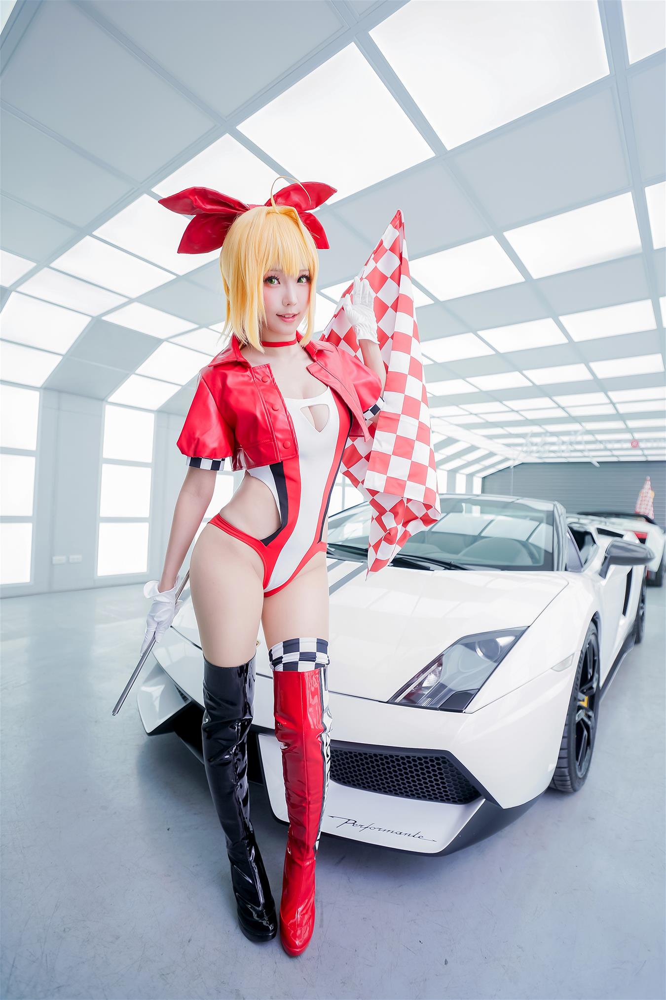 ElyEE子 尼禄 赛车 [30P-137MB]