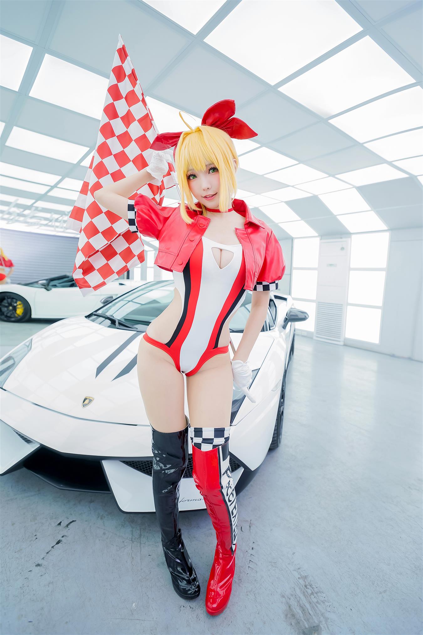 ElyEE子 尼禄 赛车 [30P-137MB]