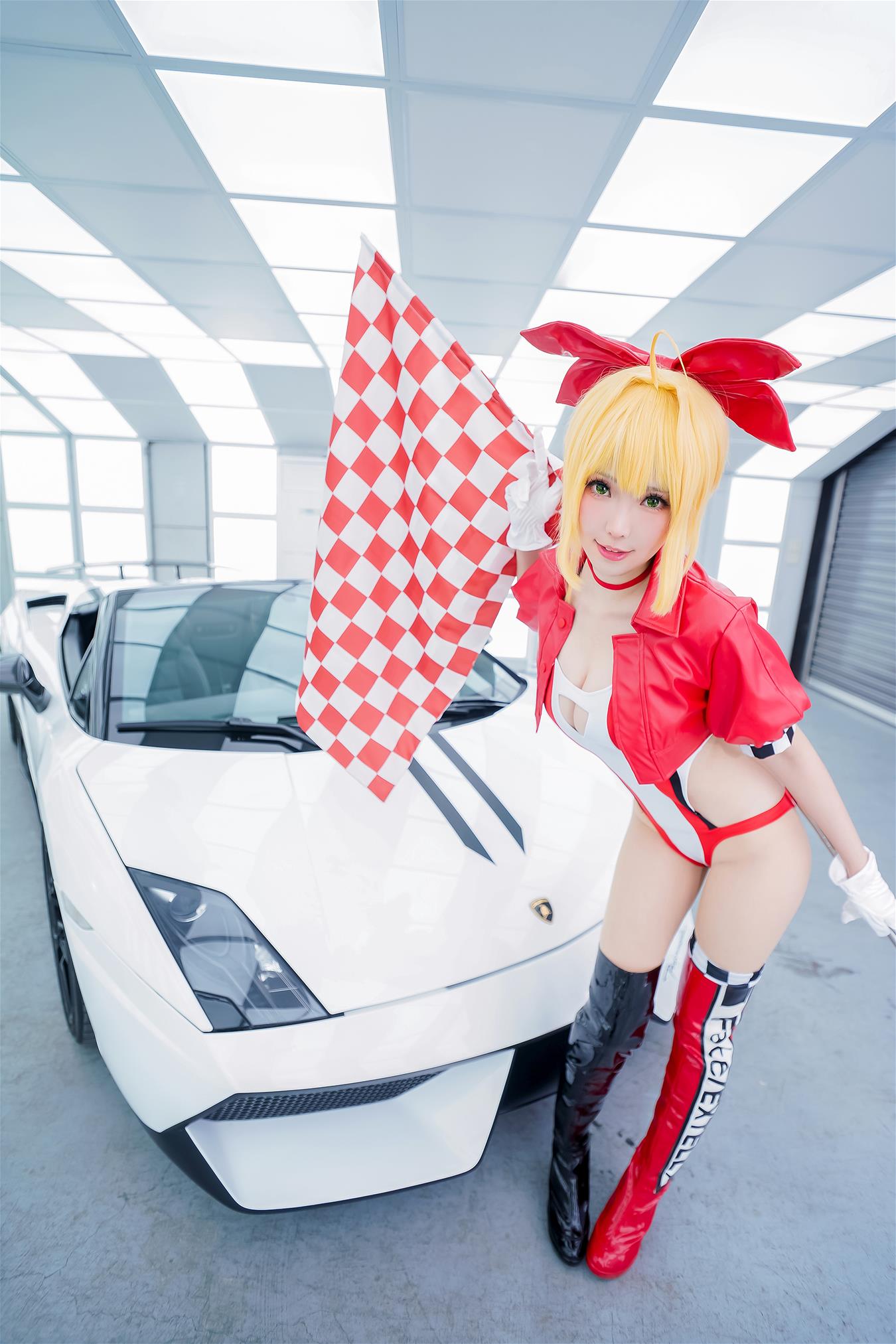 ElyEE子 尼禄 赛车 [30P-137MB]