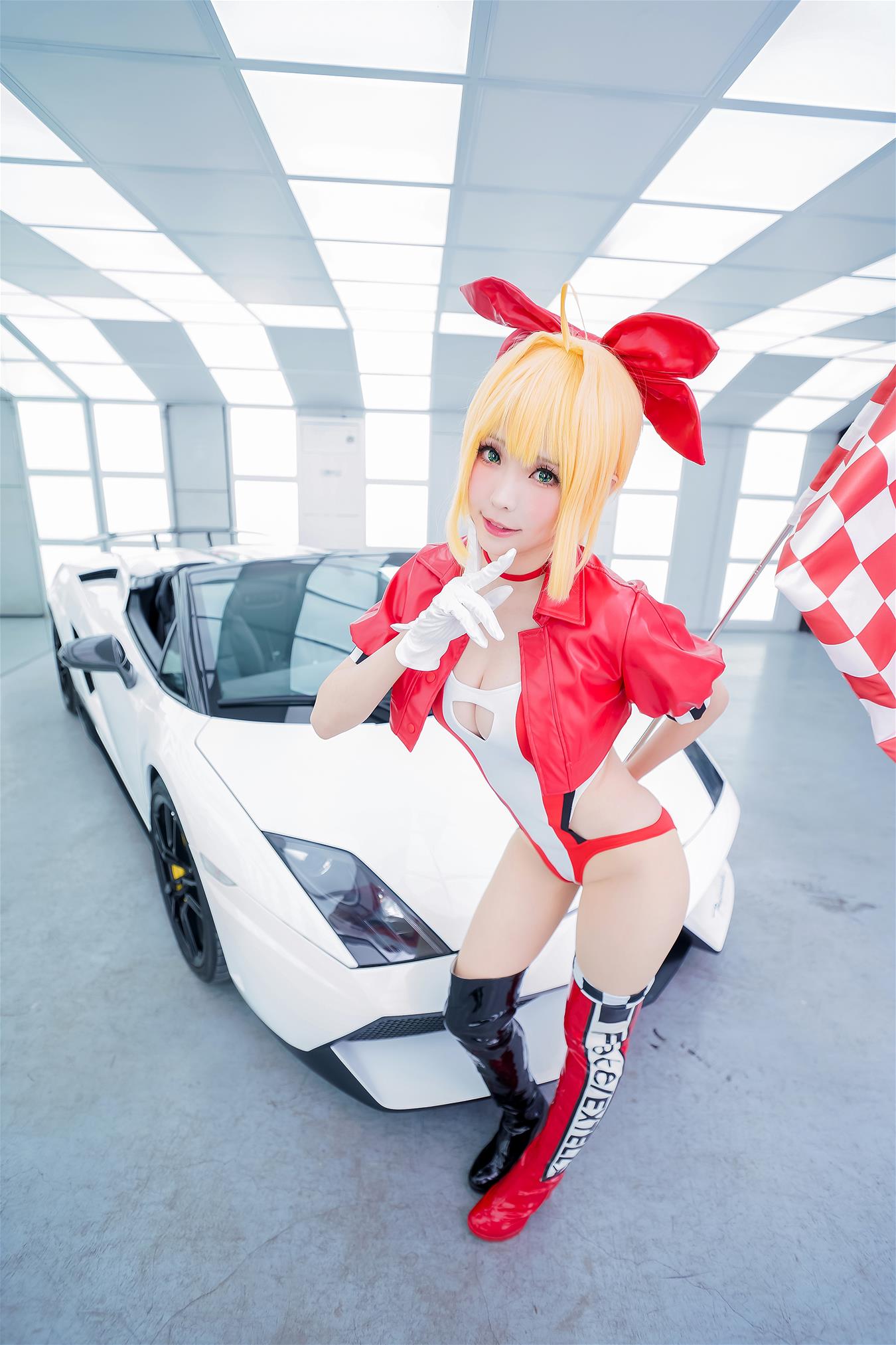 ElyEE子 尼禄 赛车 [30P-137MB]