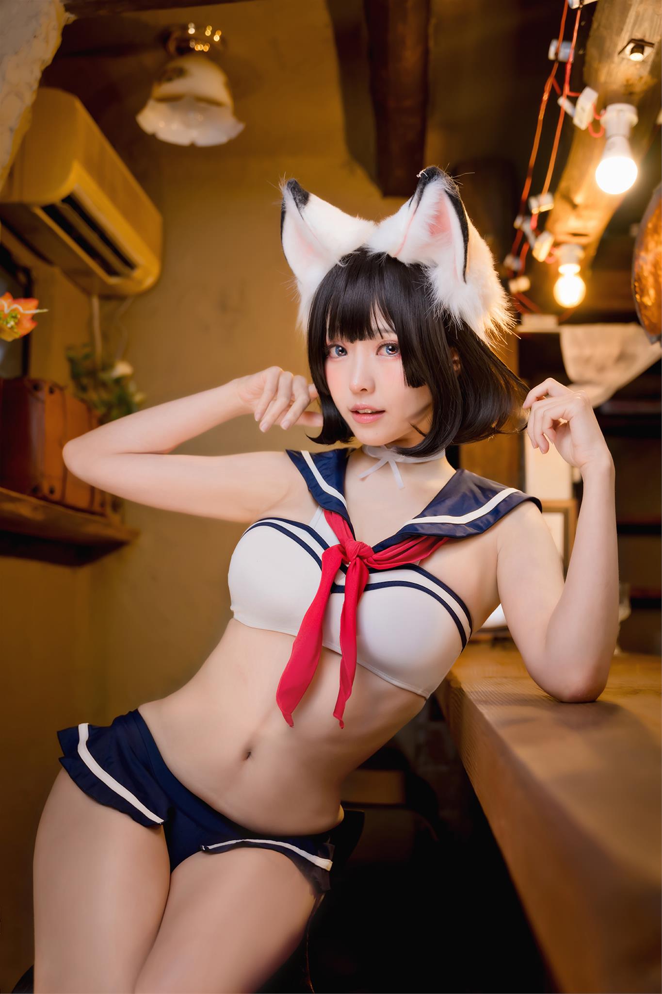 ElyEE子 Kemomimi Izakaya 獸耳居酒屋 [31P-59MB]